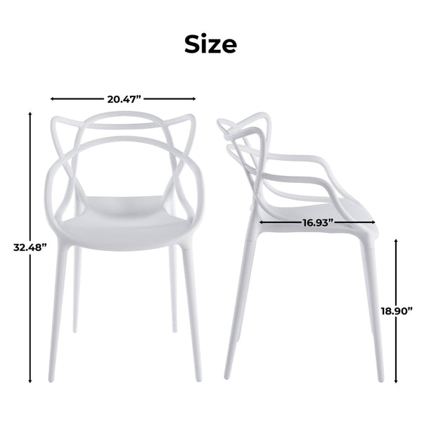 English Elm 1+4,5pieces Mid-century Dining Set White Mdf Top Tapered Metal Legs Seats Six W3766S00010