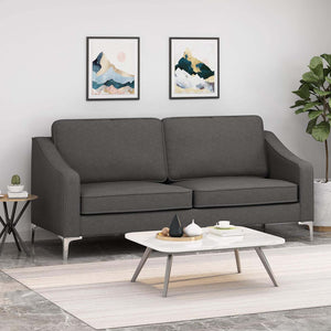 Christopher Knight Home® - Noble House - - Mirod 84.5'' 3-Seat Sofa,Removable Back Cushions,Metal Legs,Living Room And Study