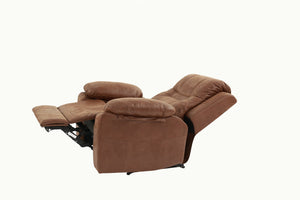 English Elm Modern Leatherette Power Recliner with Usb Port Plush Arms for Living Room Comfort B011P467870