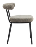 Kede Dining Chair - Set of 2 Green Tweed 110098 Zuo Modern