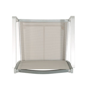 English Elm Christopher Knight Home® - 29.50" Barstools Set of 2 – Silver Rust‑Proof Aluminum Frame, Grey Mesh, Weatherproof Patio Seating Durable Comfort 29.50" 60011.00SECR