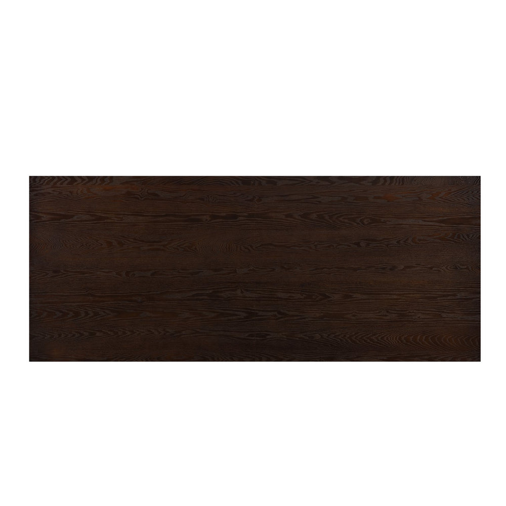 English Elm Christopher Knight Home® - 95Inches Espresso Dining Table - Modern Industrial Design For 6-10 Guests, Solid Wood & Durability N771P346933O_N771P346934O