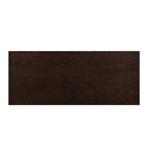 English Elm Christopher Knight Home® - 95Inches Espresso Dining Table - Modern Industrial Design For 6-10 Guests, Solid Wood & Durability N771P346933O_N771P346934O