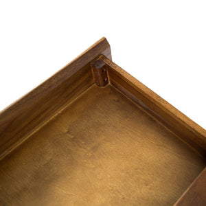 English Elm Christopher Knight Home® - STORAGE Acacia Wood Desk with Metal Legs, Industrial Oak Finish, Large Center Drawer, 44"W Durable 61359.00