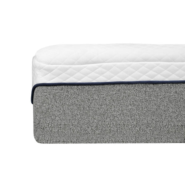 English Elm Ultra 13in Plush Gel Memory Foam Mattress Full Size - 3" Gel Layer, 13" Comfort, Motion Isolating Cover Grey+White 56 L x 17 W x 17 H B011P199718