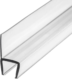 English Elm Bottom Shower Door Seal Strip Clear Vinyl Waterproof Flexible Trim Fit Bathroom Floor W1920P369554