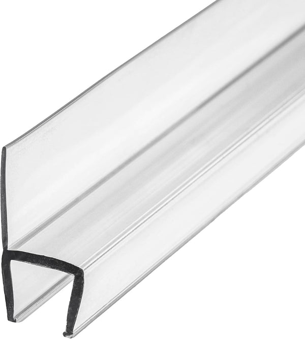 English Elm Bottom Shower Door Seal Strip Clear Vinyl Waterproof Flexible Trim Fit Bathroom Floor W1920P369554
