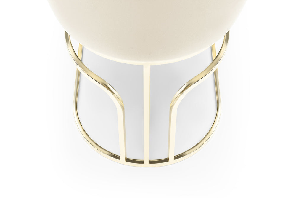 English Elm Emrald Modern 2Pc Dining Chairs Set - Plush Velvet Upholstery & Elegant Gold Legs For Chic Spaces B009P298421