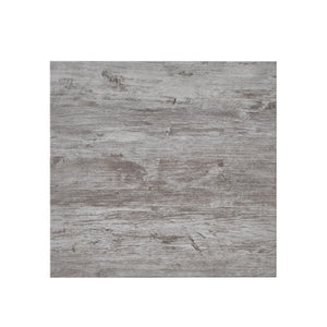 English Elm Celestial Modern Storage End Table with Drawer and Metal Base — Durable MDF Veneer Accent Nightstand Gray T2574P163351