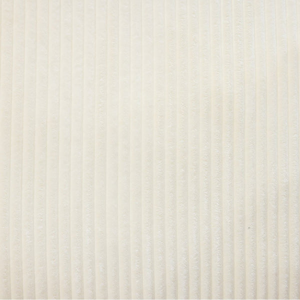 English Elm White Corduroy Compact Sofa Soft Upholstered Seating for Casual Scandinavian Living Rooms W3612S00013