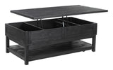 Surat Lift Top Coffee Table Black 109848 Zuo Modern