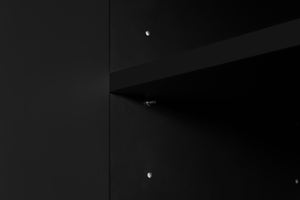 English Elm Christopher Knight Home® - 4-Door Elegant Sideboard Storage Cabinet With Gold Handles - Modern Black Design For Living & Dining N759P192449B