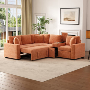 English Elm Swivel Barrel Accent Chair Chenille Tufted Round Club Seat for Living Room Lounge N719S002260G