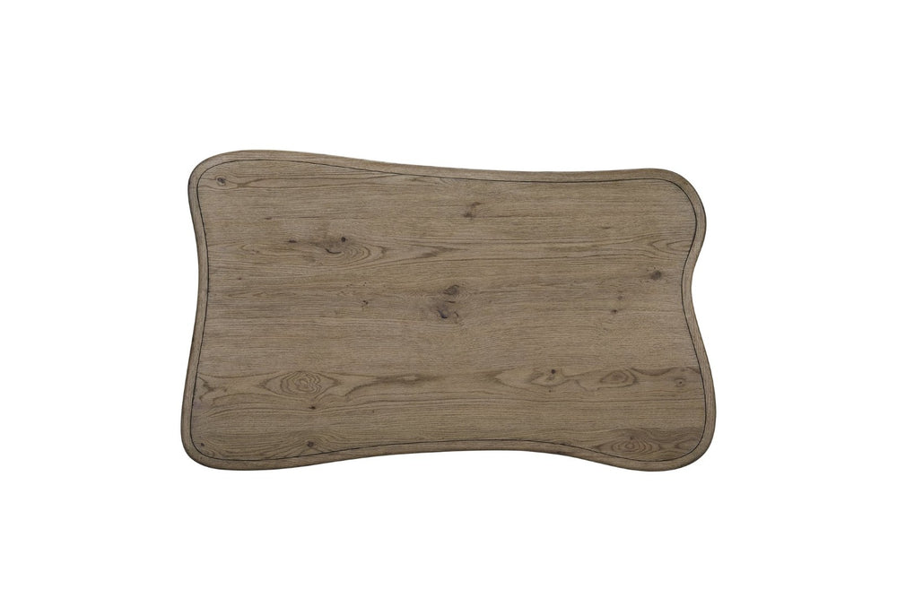 English Elm English Knotty Oak Two Piece Nesting Set Sculptural Organic Modern Living Room B2699P424781