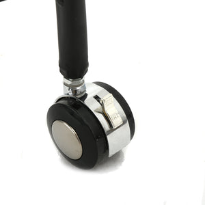 English Elm Christopher Knight Home® - BAR CART Black Tempered Glass & Iron Bar Cart with Wheels, Vintage Turn-of-Century Style, Durable Chic Entertaining Station (33"W x 31.5"H) 61084.00BLK