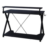 OSP Home Furnishings Checkpoint Gaming Desk Black / Carbon