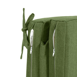 English Elm Christopher Knight Home® - Noah Outdoor Chaise Lounge Cushion - Vibrant Green, Weather-Resistant, Comfortable & Easy Care N775P291468G