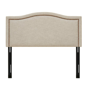 Madison Park Nadine Transitional Upholstery Headboard MP116-0354 Natural