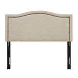 Madison Park Nadine Transitional Upholstery Headboard MP116-0354 Natural