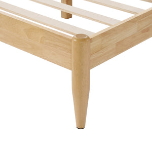 English Elm Christopher Knight Home® - Queen Plush Upholstered Solid Rubberwood Bed Frame with High Fleece Headboard, Ivory, Storage Ready N757Q252769B