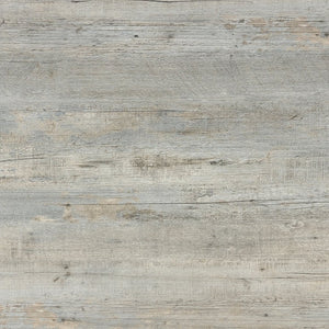 English Elm Industrial Rectangular MDF Light Gray Patterned Dining Table for 4-6 with 1.5" Top & Sturdy Black Metal Legs W1151P209828