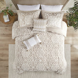 Harbor House Suzanna Cottage/Country Cotton Comforter Mini Set HH10-1646 Taupe