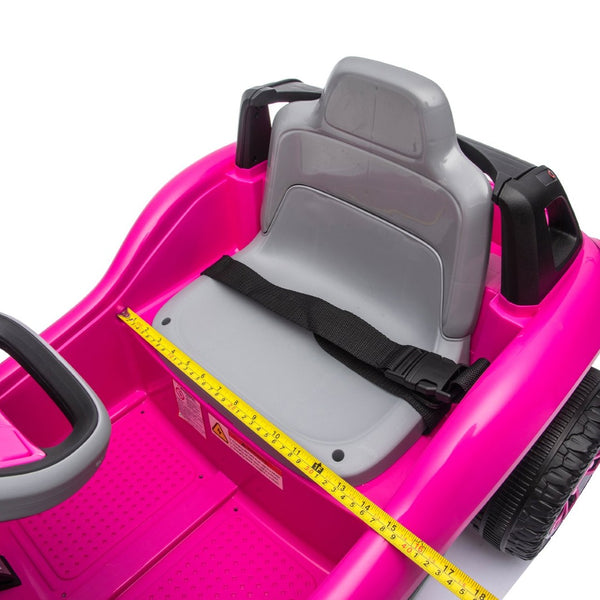 English Elm 12v Licensed Volkswagen Beetle Ride on Car with Remote Control and Suspension for Kids Pink W1578P416240