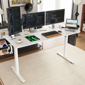 English Elm Stary Electric Standing Desk - Ergonomic Adjustable Height For Home Office & Improved Posture T3623P339397-GIGA