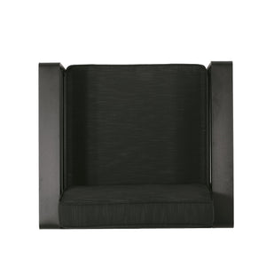 English Elm Christopher Knight Home® - MAYA Modern BAY MP1 Club Chair Dark Gray Aluminum Frame Weather-Resistant Patio Accent Seating 33.5"L 69967.00