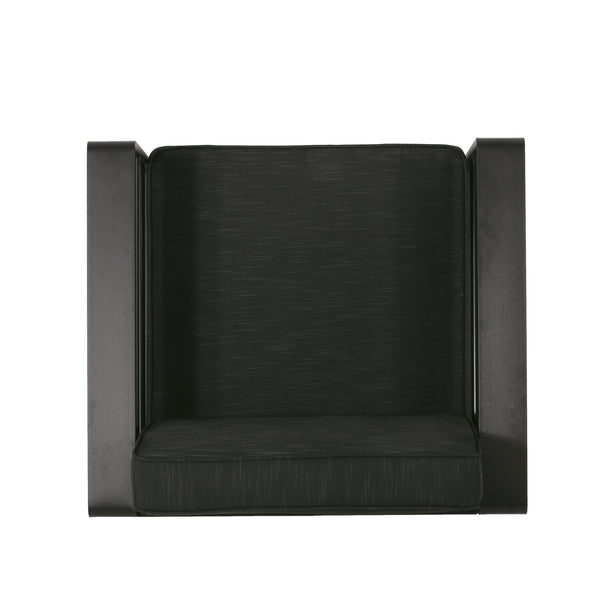 English Elm Christopher Knight Home® - MAYA Modern BAY MP1 Club Chair Dark Gray Aluminum Frame Weather-Resistant Patio Accent Seating 33.5"L 69967.00