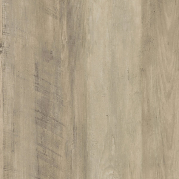 English Elm Flint Square Coffee Table - Distressed Pine Finish, Durable Melamine, Modern Rustic Design, 35.5" Wide B062P299837