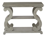 OSP Home Furnishings Ashland Console Table Antique Grey