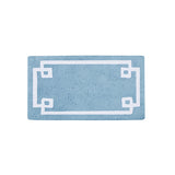 Madison Park Evan Transitional Cotton Tufted Bath Rug 24x40 MP72-6208 Blue