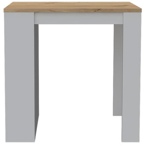English Elm Alameda Modern Kitchen Island with Three Concealed Drawers, Multicolor Particle Board, 36.2" Top B128S00130