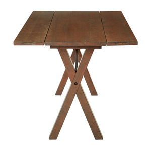 OSP Home Furnishings McKayla Flip Top Table Brown