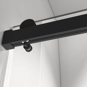 English Elm Top Rail Stainless Steel Shower Door Track with Buffer for Frameless Sliding Systems W1573P232521