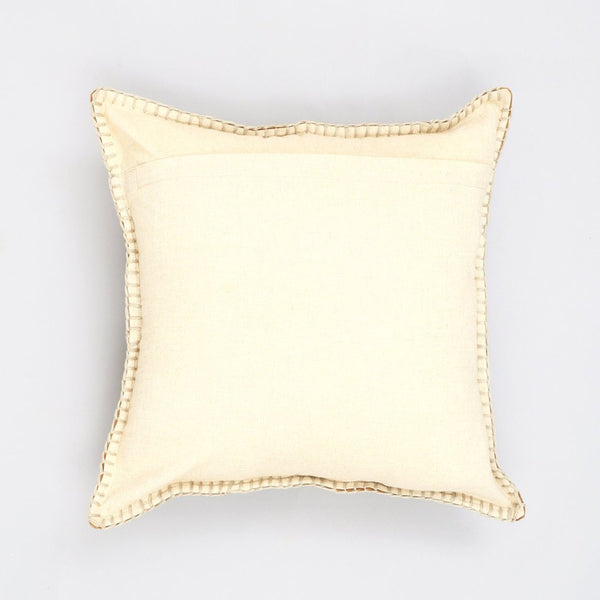 English Elm Stonewashed Cotton Velvet Throw Pillow - Hand-Stitched Edges, Plush Comfort, 19X19" - Camel Accent B346P321255-GIGA