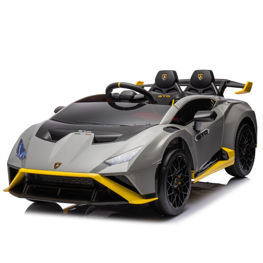 English Elm Lamborghini Huracan Sto 24v Kids Ride on Drift Car with Led Lights and Remote W1578P210768