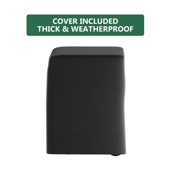 English Elm Outdoor Grill Cart With Storage – Versatile Bbq Kitchen Island, Mobile Prep Station, Weather-Resistant T3210P391495