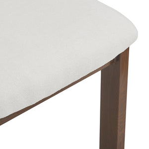 English Elm Christopher Knight Home® - 3- Modern 3-Piece Dining Set with Upholstered Curved Back Chairs and Sturdy Metal Pedestal Table Brown+White N768P211168W_2_71308.00TOP_71308.00BSE