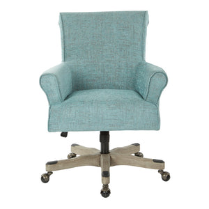 OSP Home Furnishings Megan Office Chair Turquoise