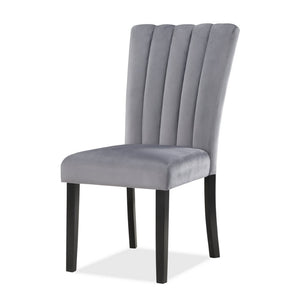 English Elm Kara Upholstered Counter Height Dining Chairs Set of 2 with Solid Wood Frame B056P416859