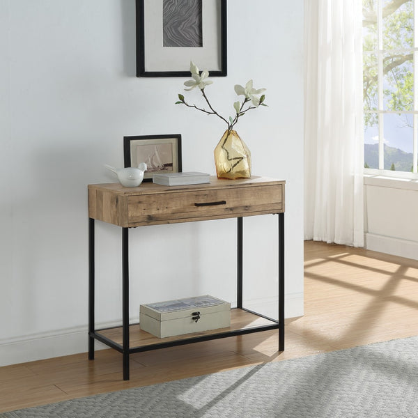 OSP Home Furnishings Quinton 30" Foyer Table Salvage Oak