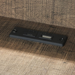 English Elm Wallace & Bay - Brown Queen Bookcase Bed - Modern Style With Storage Headboard, Penny-Brown Finish For Your Bedroom B361S00014-GIGA