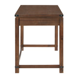 OSP Home Furnishings Baton Rouge Lift Desk Brushed Walnut