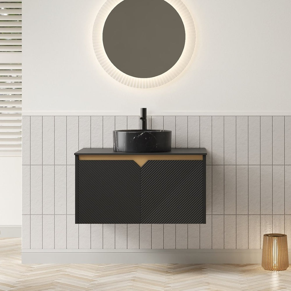 English Elm Ruben 30" Wall-Mounted Floating Bathroom Vanity & Sink, Modern Plywood Cabinet With Soft-Close Doors W2615S00315-GIGA