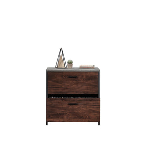 English Elm Lateral File - Dark Walnut Storage Solution With Modern Design For Home & Office Organization B356P354431
