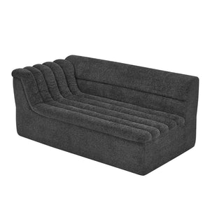 English Elm 106" Modular L-shaped Sectional Sofa Plush Chenille Low-profile Design for Living Room W1413S00122