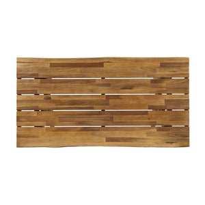 English Elm Set of 3 Acacia Wood Rope Woven Outdoor Lounge Chairs with Sandblast Table N769P326314T_2_62534.00