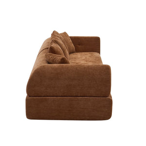 English Elm Cloud Modular Sectional with Ottoman Sink-in Cushions for Relaxed Living Spaces W3728S00010